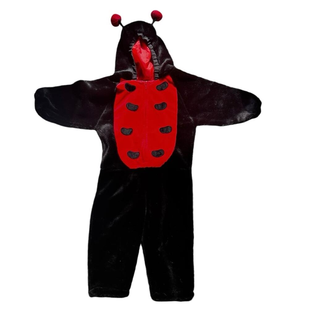 Ladybug kids full body faux fur Halloween costume size medium - Picture 9 of 9